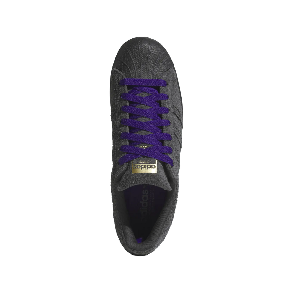 Adidas Superstar ADV - Carbon/Carbon/Purple