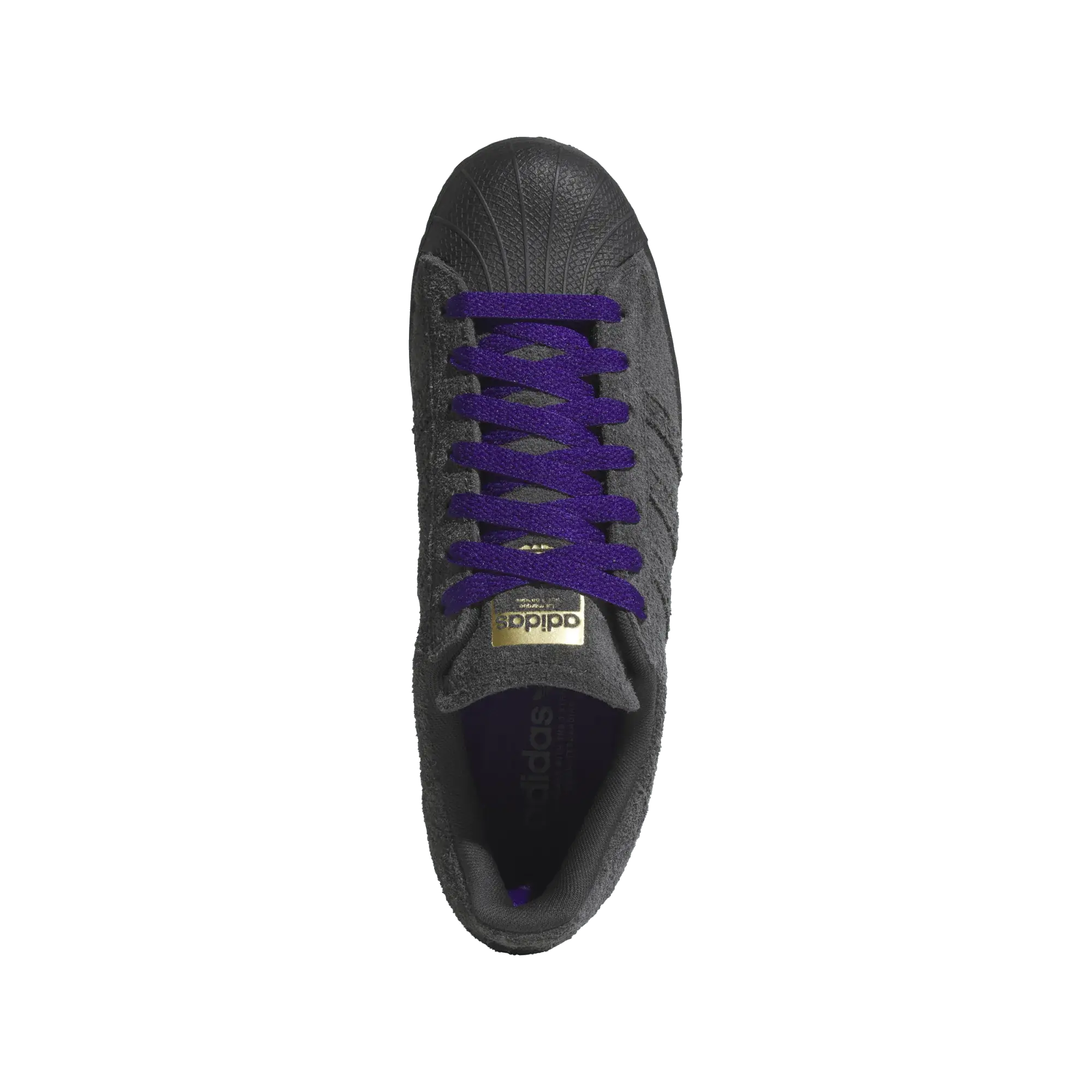 Adidas Superstar ADV - Carbon/Carbon/Purple