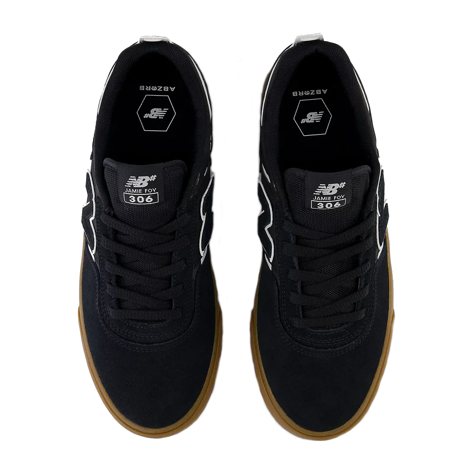 New Balance Numeric Foy 306 - Black/White/Gum