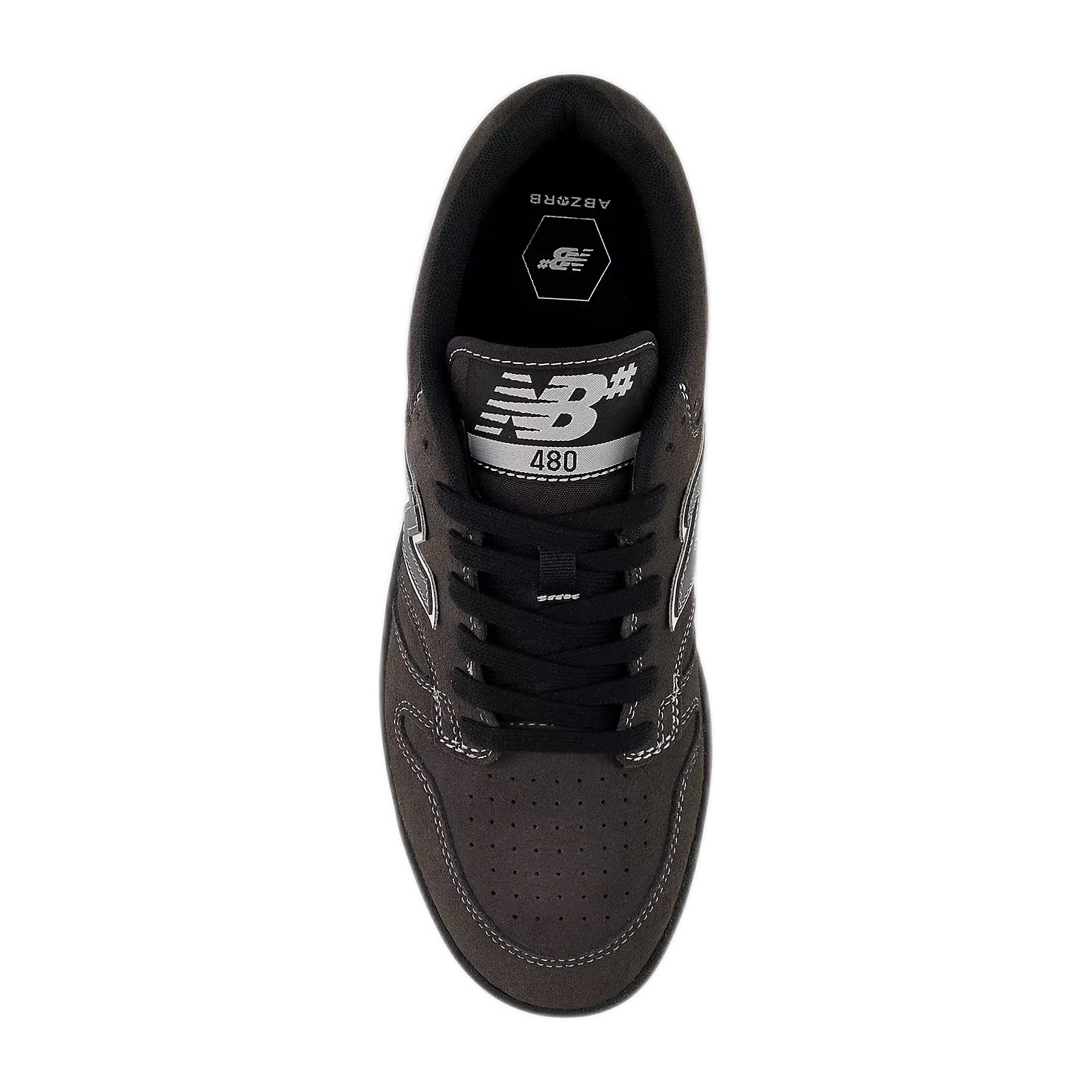 New Balance Numeric 480 - Dark Grey/Black/White
