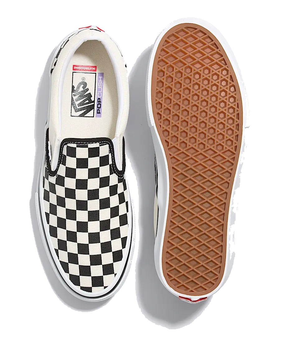 Vans Skate Slip-On - Checkered Black/Off White