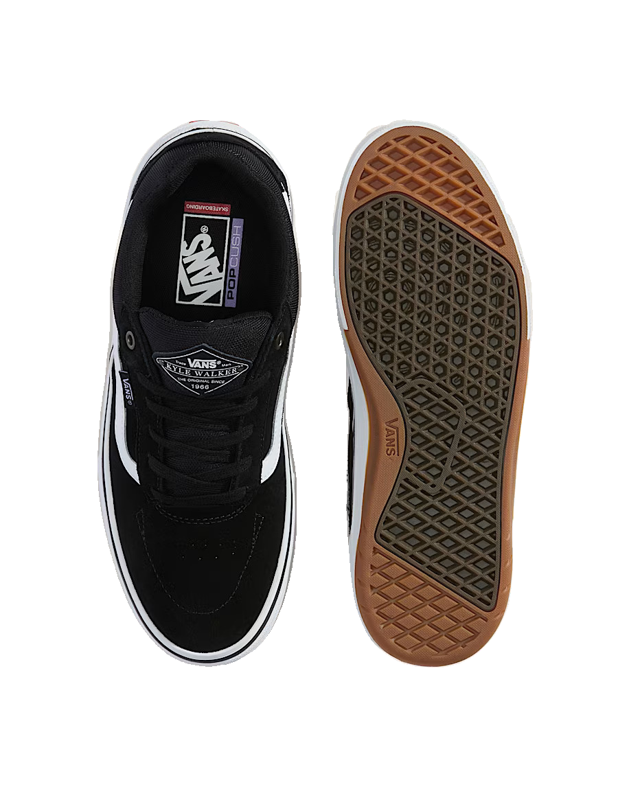 Vans Skate Kyle Walker Wafflecup - Black/White