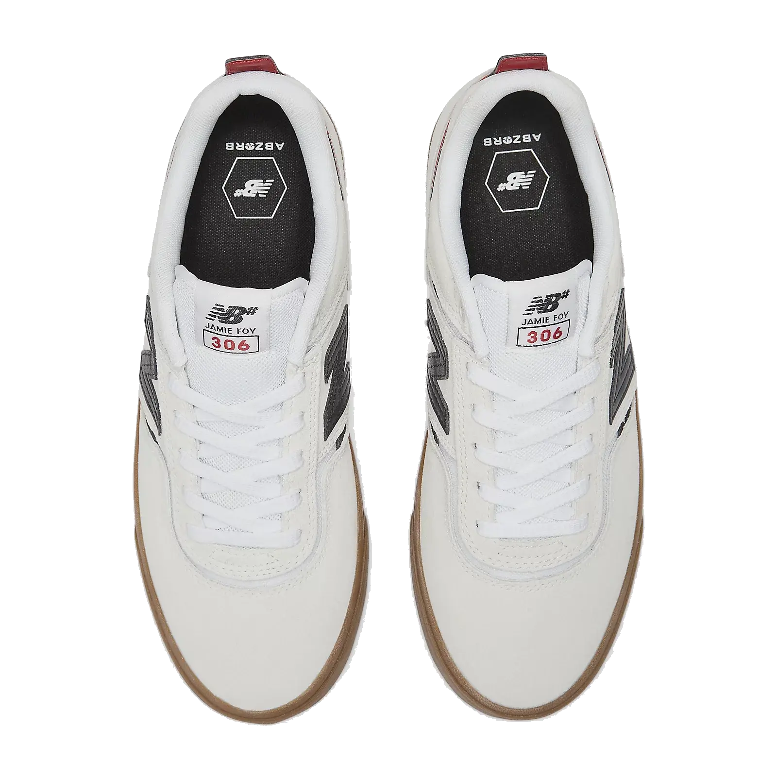 New Balance Numeric Foy 306 - White/Black/Gum