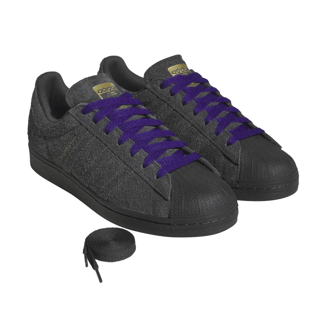 Adidas Superstar ADV - Carbon/Carbon/Purple