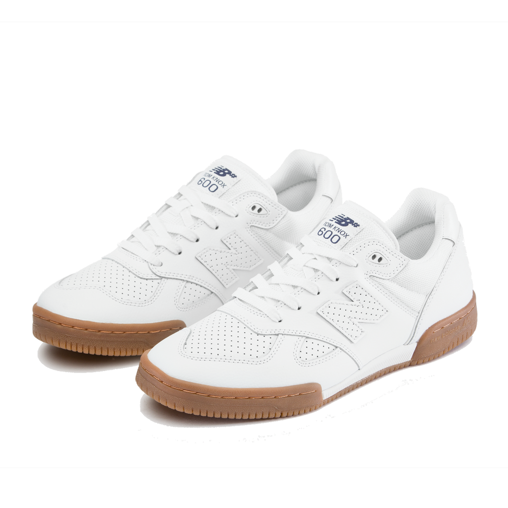 New Balance Numeric Knox 600 - White/White/Gum