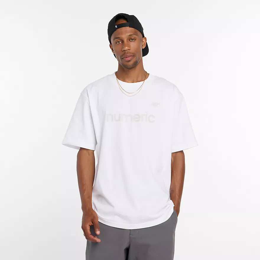 New Balance Numeric Cotton Tee - White