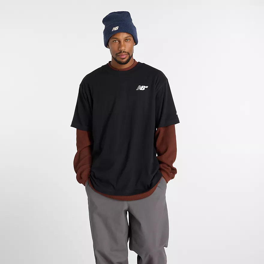 New Balance Numeric Small Logo Tee - Black