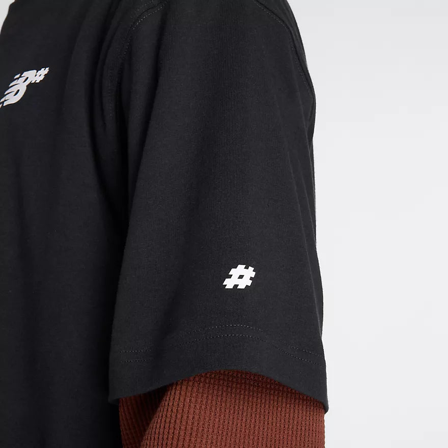 New Balance Numeric Small Logo Tee - Black