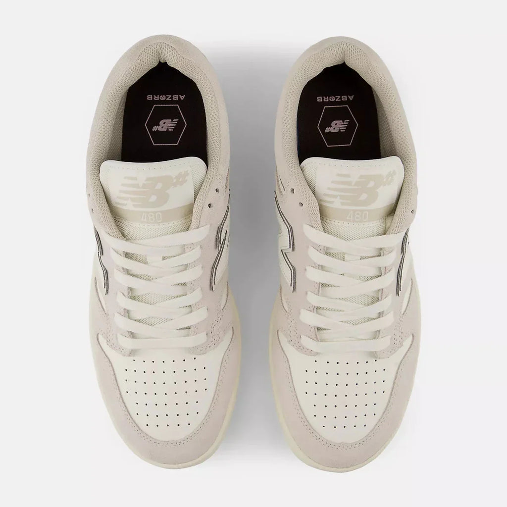 New Balance Numeric 480 - Sea Salt/White