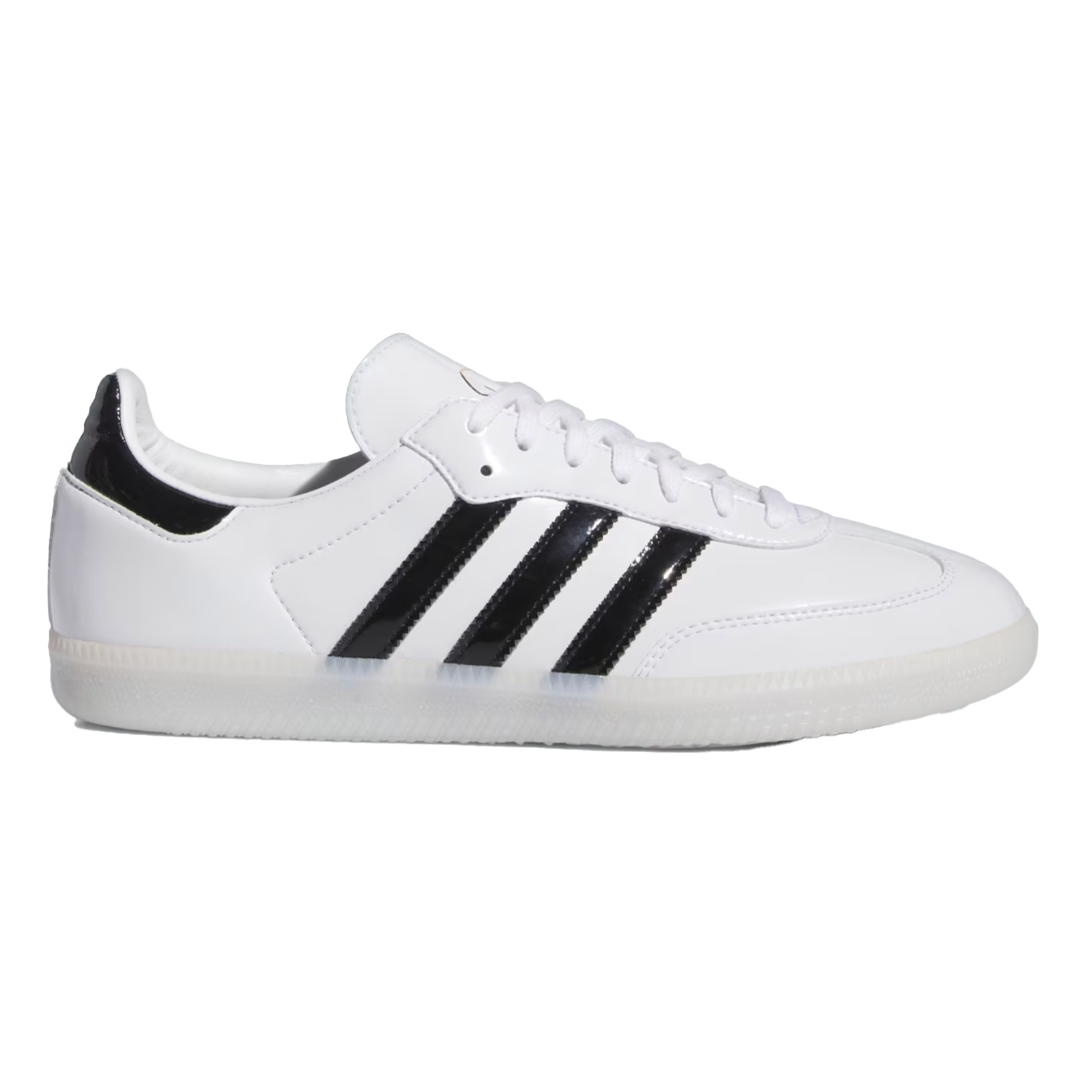 Adidas Dill Samba Patent Leather - White/Black