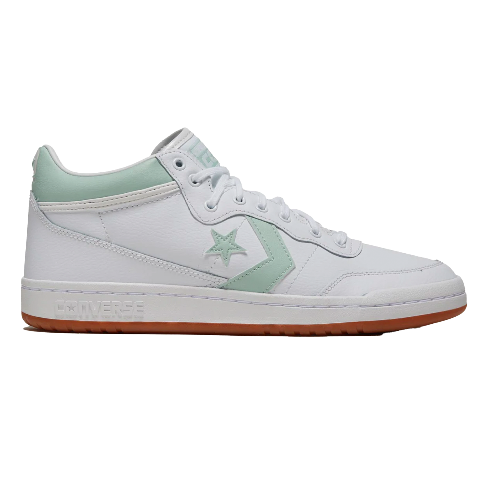 Converse Fastbreak Pro Mid Leather - White/Sticky Aloe